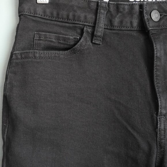 Sonoma Black Straight Leg Jeans Size 8 Petite - Picture 3 of 9